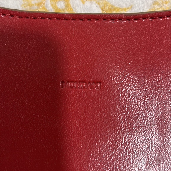 Mondani Red & Tan Clutch/mini bag - Picture 5 of 6